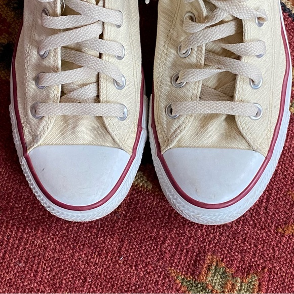 Converse High Top All Star Chucks Pale/Muted Yellow - W9/M7/EU 40 - Picture 8 of 9